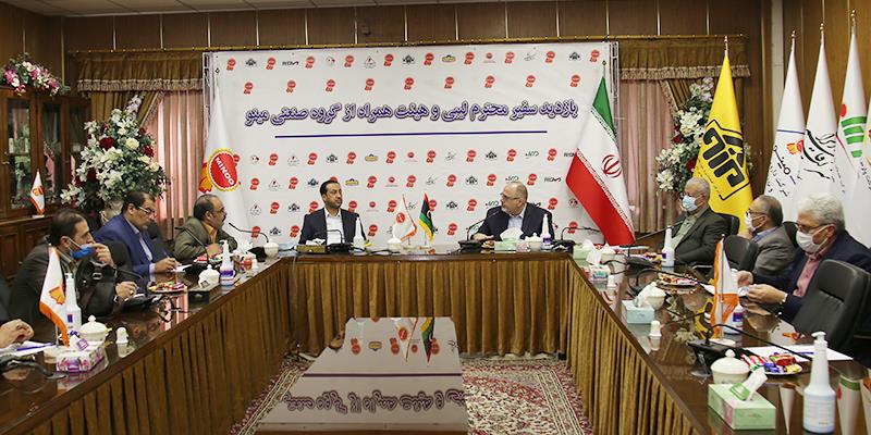 سفیر کشور لیبی ” مینو یک برند شناخته شده و با کیفیت است “